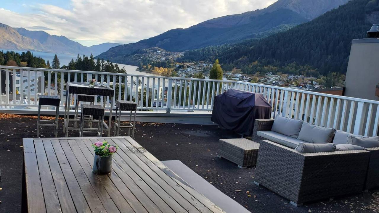 Central Lakeview Apartment With Amazing Rooftop 镇上湖景三室套房 Queenstown Exterior foto